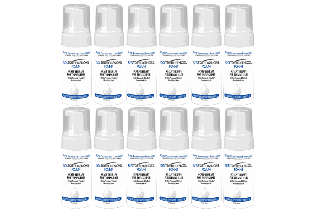 15% Trichogenoxil Fast Action Hair Loss Recovery Foam bottles for men and women wholesale pack