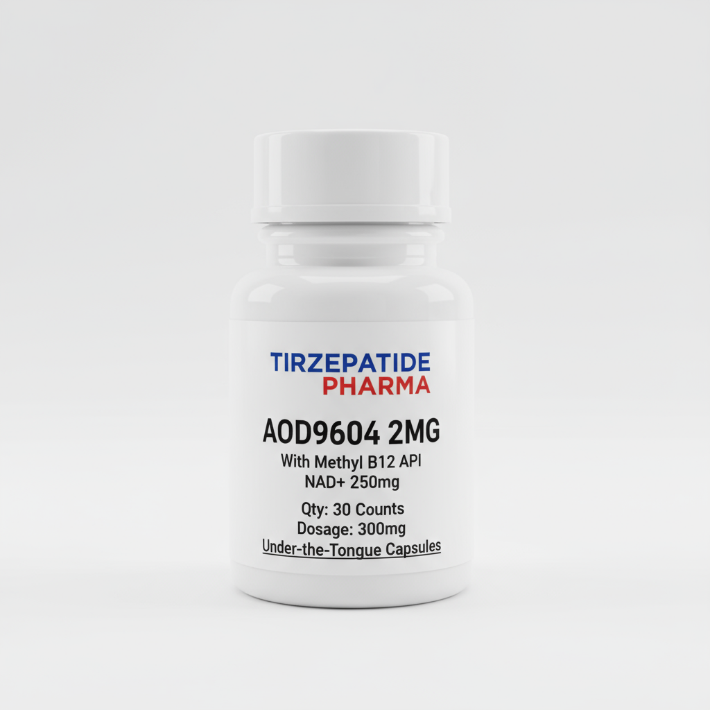 AOD9604 2mg with Methyl B12-1000mcg 2-Pack  Bulk