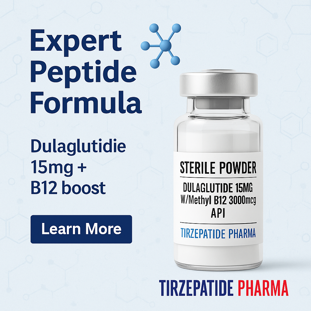 Dulaglutide 15mg with B12-3000mcg Sterile Powder 4-Pack