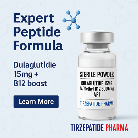 Dulaglutide 15mg with B12-3000mcg Sterile Powder 4-Pack