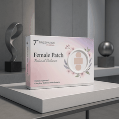 Private label hormone replacement transdermal patches for women, 14 count, natural progesterone balance