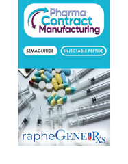 White label Semaglutide injectable peptide syringes and capsules for pharma contract manufacturing