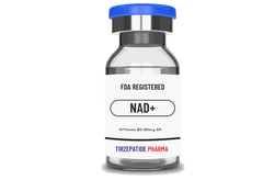 NAD+ 400mg peptide vial with vitamin B12, FDA registered by Tirzepatide Pharma