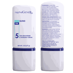 Private Label Blend 5 skin brightener and blending cream with 20% arbutin for even complexion, 2oz jar