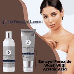 Wholesale Benzoyl Peroxide Wash with Azelaic Acid, Resorcinol, Tea Tree Oil for acne and skin whitening