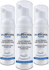 15 Trichogenoxil hair loss recovery foam for men and women, scalp therapy for thinning hair, promotes thicker healthier hair, 5% minoxidil formula, 250 pack wholesale