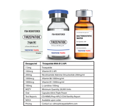 Tirzepatide with Methyl Vitamin B12