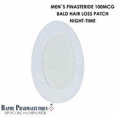 Minoxidil Dutasteride Tretinoin hair loss patch for men nighttime treatment