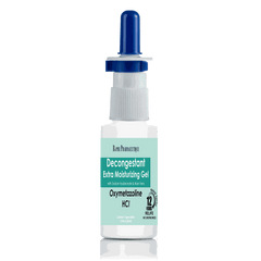 Allergy nasal decongestant spray oxymetazoline hydrochloride extra moisturizing gel for 12-hour relief