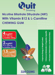 NRT Lozenges with Methionine vitamin B12 and L-Carnitine chewing gum for smoking cessation and metabolism support
