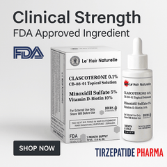 S-EQUOL Minoxidil Sulfate inflammatory hair loss treatment with Clascoterone and CB-03-01 topical solution for hair restoration and scalp disorders