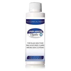 Porcelain Skin Lightening Toner Cream 4oz by Alpharm Laboratories for firming, moisturizing, clarifying, and uniform skin lightening.