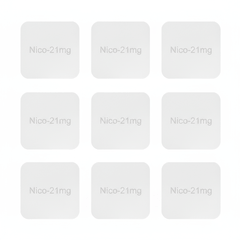 Wholesale white label nicotine transdermal patches for smoking cessation with 21mg dosage