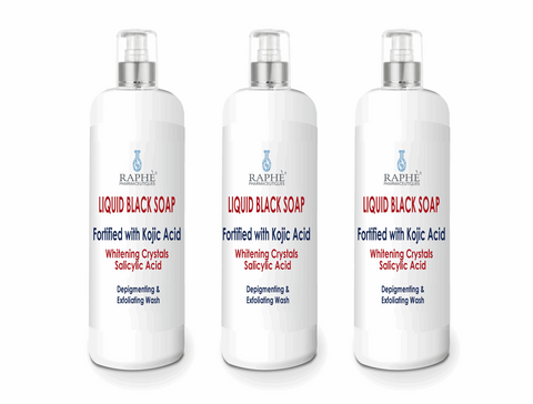 Liquid Kojic Soap With Salicylic Acid  3-16oz Wholesale