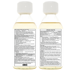 Multi-action Cold Flu Syrup For Severe Cough Cold Flu Decongestant with Ibuprofen 250mg with Acetaminophen 500mg