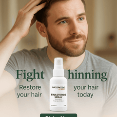 Hair Growth Booster Serum German Finasteride 2.27% Spray for hair loss restoration