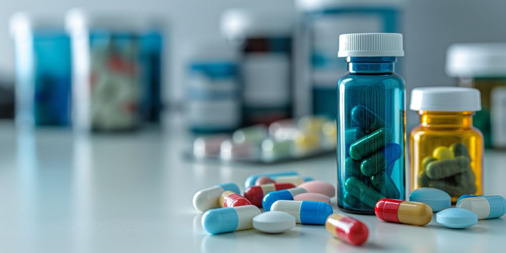 TB-500 1000MCG with Sermorelin 500mcg Blend Capsules Manufactured For Research Purposes