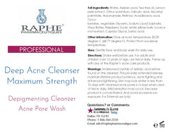 Acne Gel Glabrasalicylic Acid in Retinol Medium & Maximum Strength Acne Cleanser 80lbs / 35lbs
