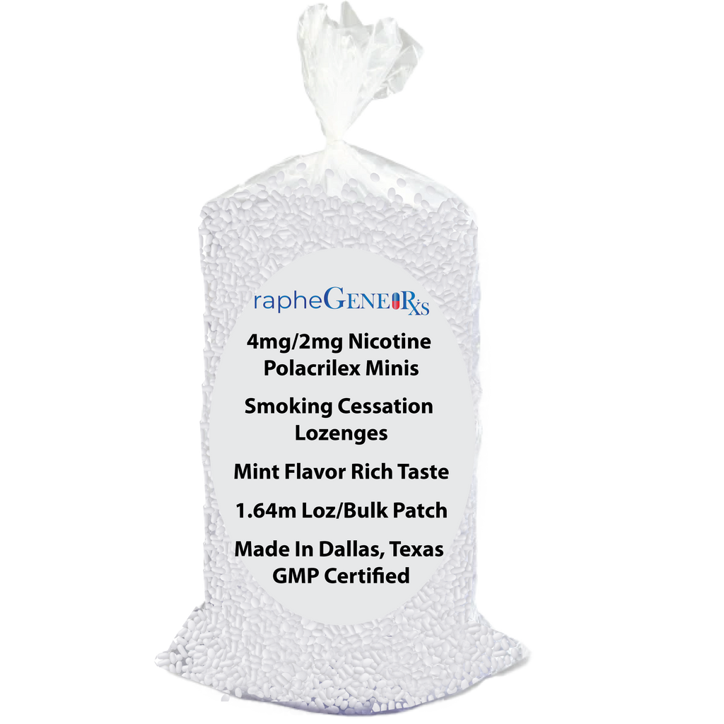 Bulk Smoking Cessation Mini Lozenges Contract Manufactured