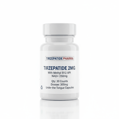 Tirzepatide 2mg Captides with Methyl B12 1000mcg API 2-Packs