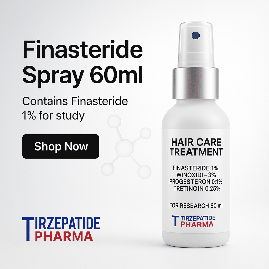Finasteride 1% hair care spray solution 60ml for research Angel Hair Growth Restoration Kit