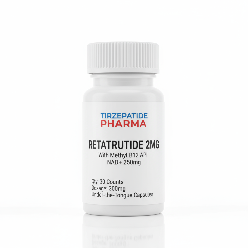 Retatrutide 2mg With Methyl B12 API 2-Pack Captides Wholesale
