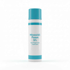 Minoxidil 5% foam hair regrowth treatment aerosol bottle for anti-hair loss and hair volume boost