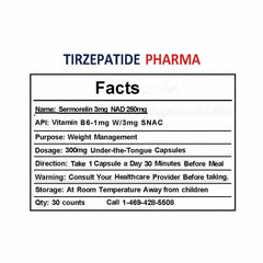 Sermorelin 3mg Per Captide 6-Pack Wholesale