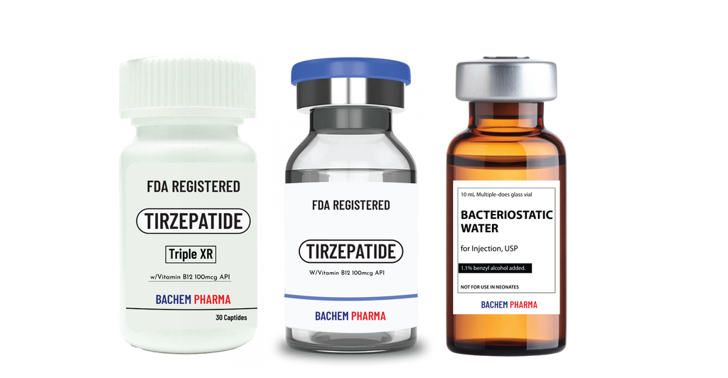 Tirzepatide with Vitamin B12