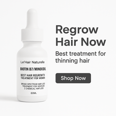 BiotiNoxil Suspension hair regrowth treatment for women with biotin and minoxidil, 60ml bottle