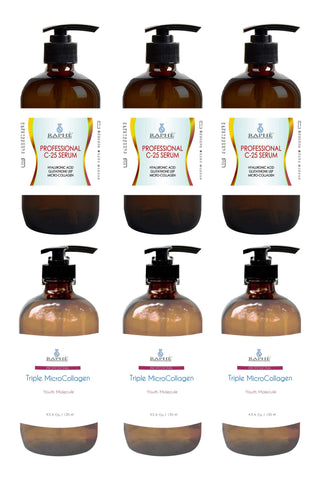 Pro-Collagen Renewal Youth Molecules 16oz & 8oz Vitamin C-25% 50 Units each