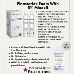 Severe Hair Loss Recovery Foam High Efficacy Former Prescription 2-110 ml 4-Months Supply