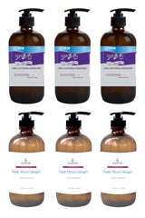 Stable HQ Skin Lightener 3-4oz with 3-16oz Pro-Collagen