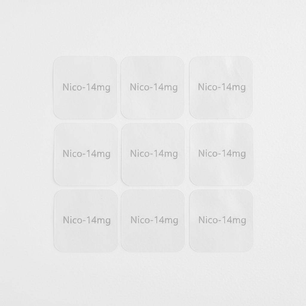 Wholesale clear nicotine transdermal patches 14mg for smoking cessation therapy