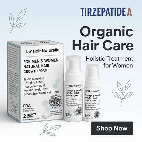 White Label Best Organic Hair Loss treatment Foam For Women 24-Pack