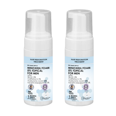 Minoxidil Hair Foam with Biotin, Caffeine, Hyaluronic Acid, Keratin and Melatonin 2500